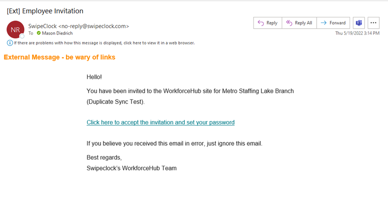 WorkforceHub Conversion: Employee Experience
