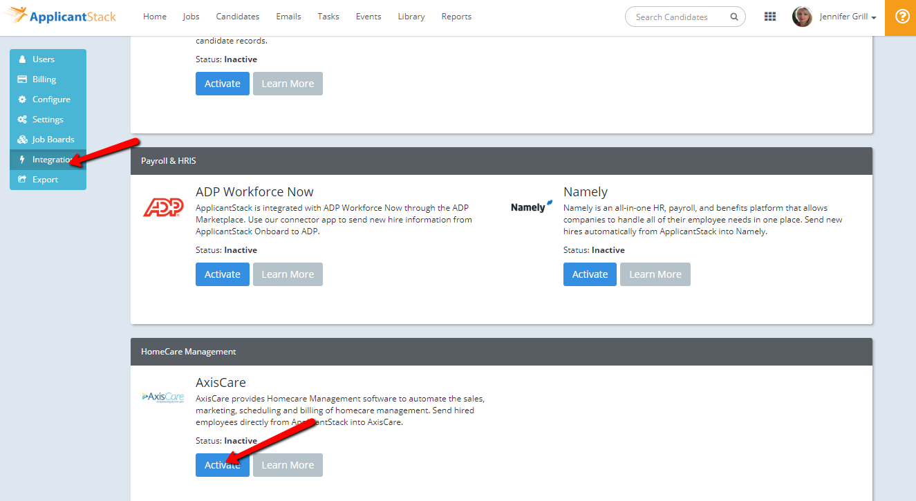 AxisCare Integration