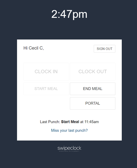 How-to: Log In to the WebClock and Employee Portal