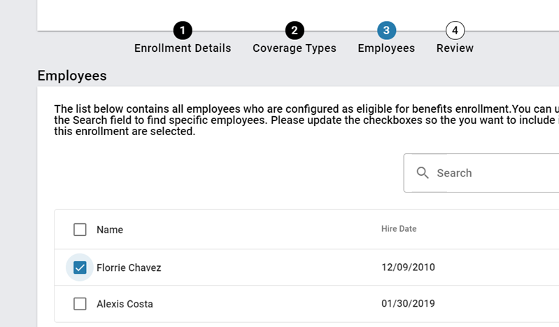 New Hire and Life Change Benefits Enrollment