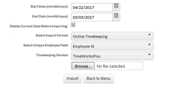 CyberPay - TimeWorksPlus Integration